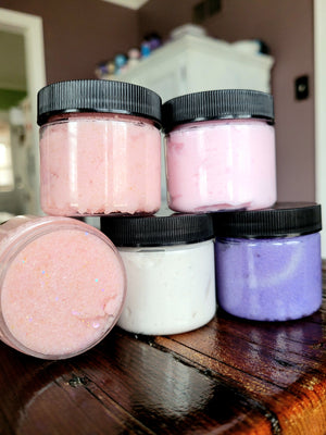 Mini Sugar Scrubs + Whipped Soap