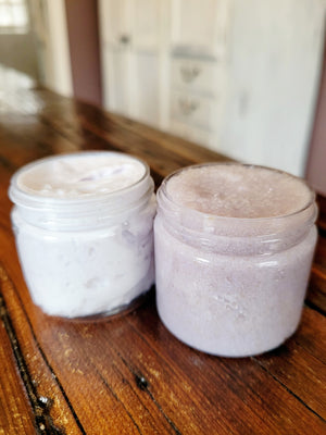 Mini Sugar Scrubs + Whipped Soap